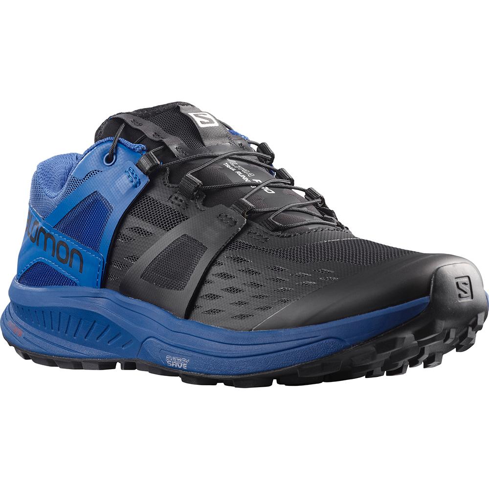 Men's Salomon ULTRA PRO Running Shoes Black | PHDFGO-957