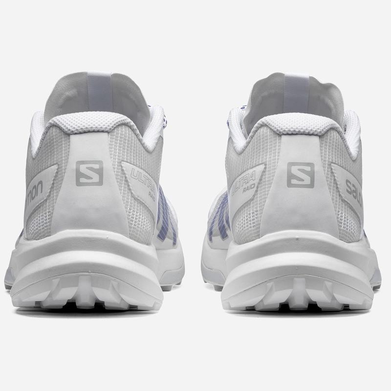 Men's Salomon ULTRA RAID Trail Running Shoes White | FCBLQS-589