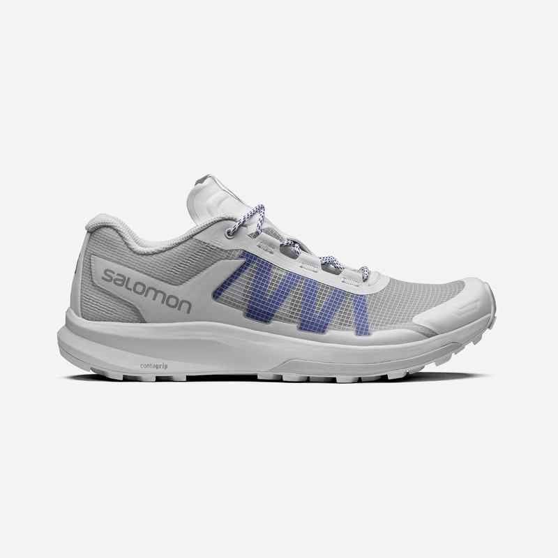 Men\'s Salomon ULTRA RAID Trail Running Shoes White | FCBLQS-589