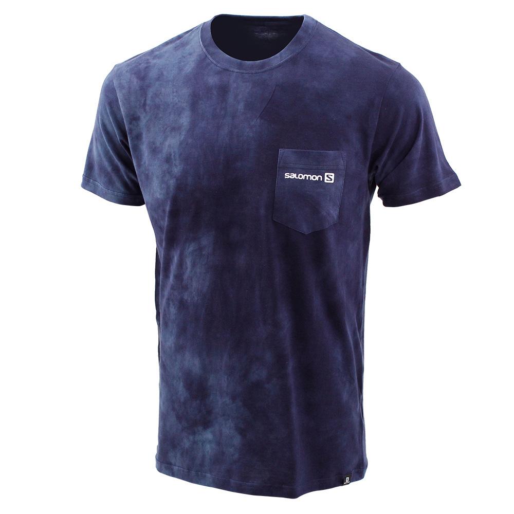 Men's Salomon UNDERWORLD SS M T Shirts Green | SFOEDQ-390