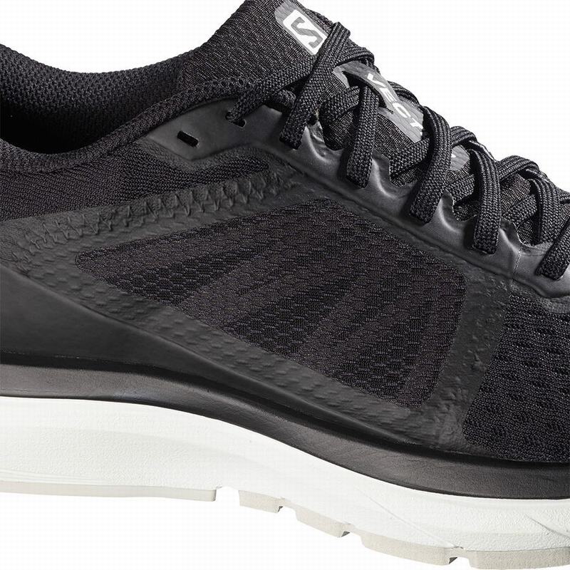 Men's Salomon VECTUR Running Shoes Black / White | LIFTQG-782