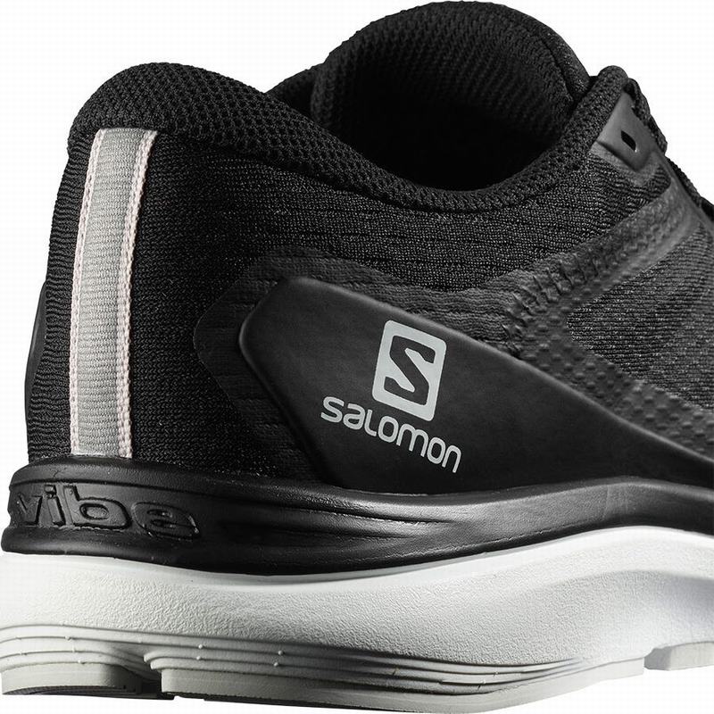 Men's Salomon VECTUR Running Shoes Black / White | LIFTQG-782