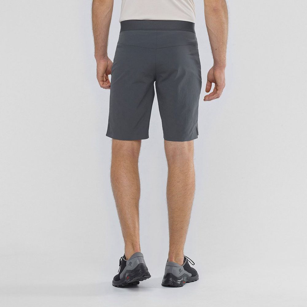 Men's Salomon WAYFARER PULL ON Shorts Black | ZSWAKH-156