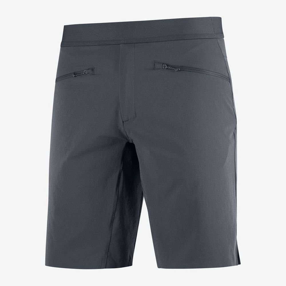 Men's Salomon WAYFARER PULL ON Shorts Black | ZSWAKH-156