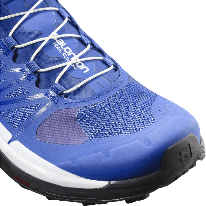 Men's Salomon WINGS PRO 3 Trail Running Shoes Black / Grey / Orange | HYWVPA-584