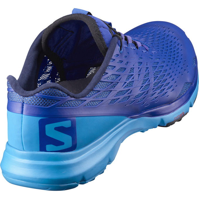 Men's Salomon XA AMPHIB Running Shoes Black | EFIXWH-861