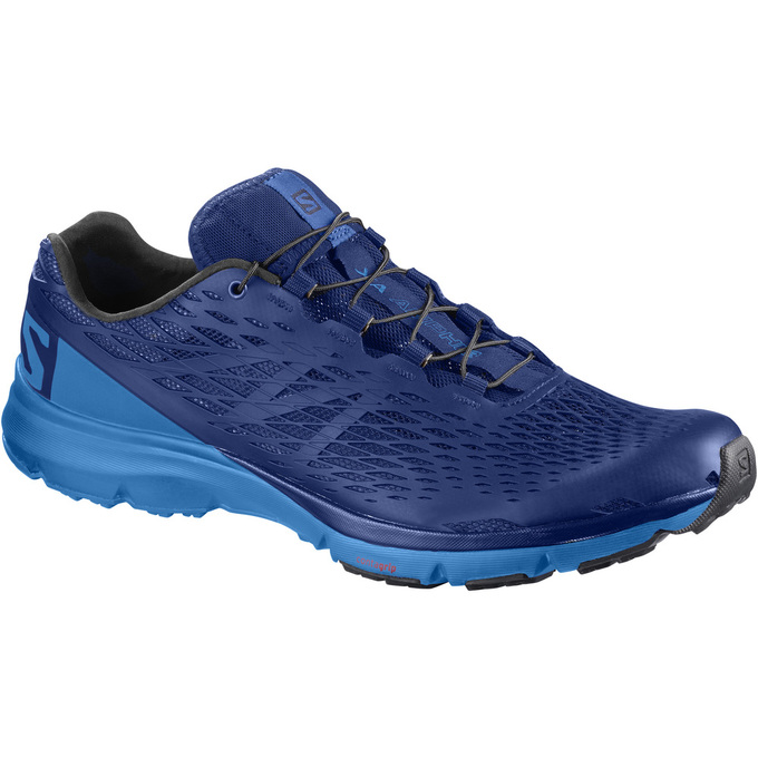 Men\'s Salomon XA AMPHIB Running Shoes Navy / Blue | QHZMDY-238