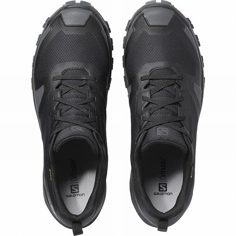 Men's Salomon XA COLLIDER GTX Hiking Shoes Black | KLMCIZ-890
