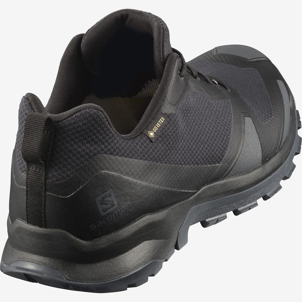 Men's Salomon XA COLLIDER GTX Trail Running Shoes Black | FEYBMH-064