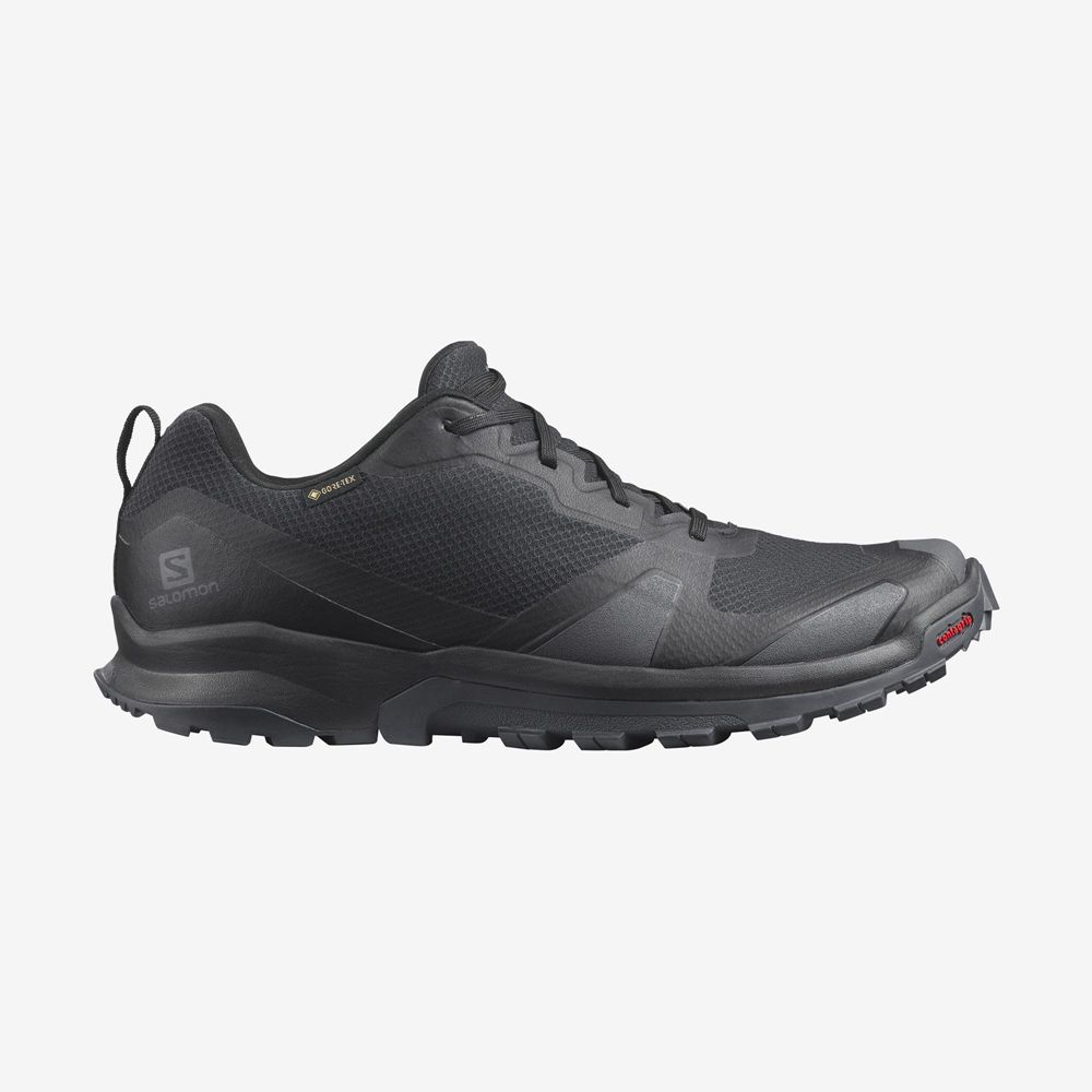 Men\'s Salomon XA COLLIDER GTX Trail Running Shoes Black | FEYBMH-064