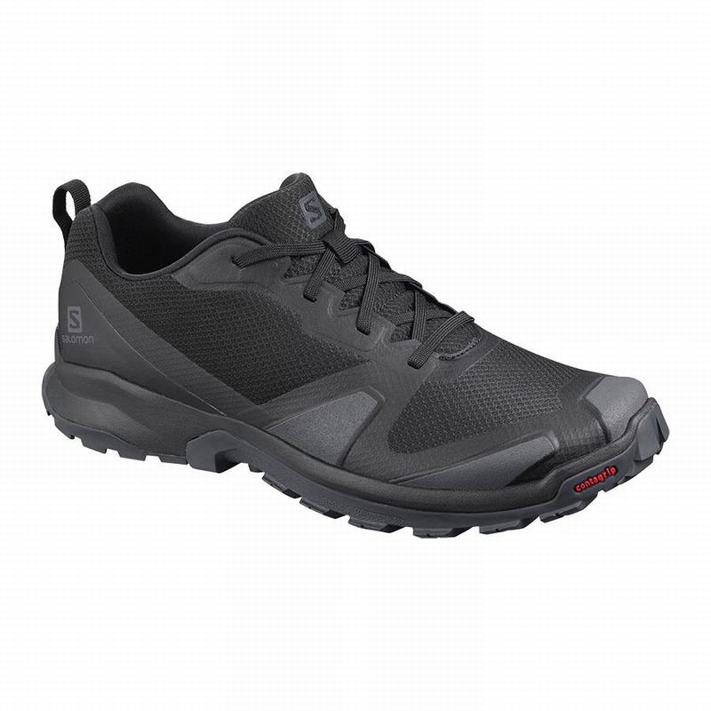 Men\'s Salomon XA COLLIDER Hiking Shoes Black | SXTNRJ-406