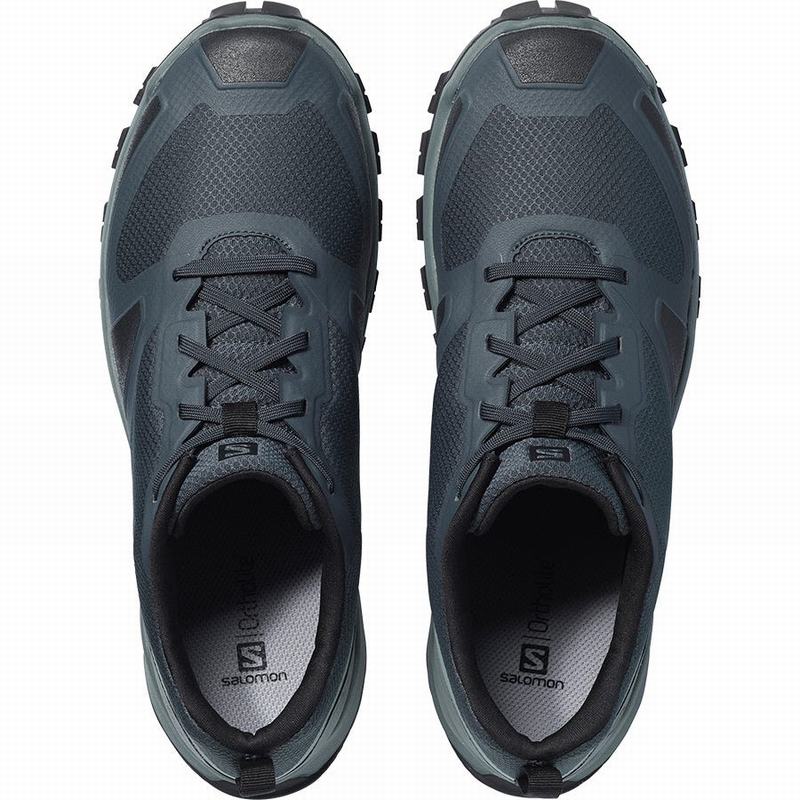 Men's Salomon XA COLLIDER Trail Running Shoes Dark Blue / Black | JNRIAD-351
