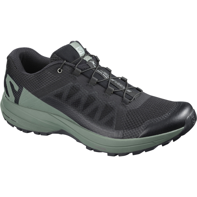 Men\'s Salomon XA ELEVATE Trail Running Shoes Black | ULSKRP-706
