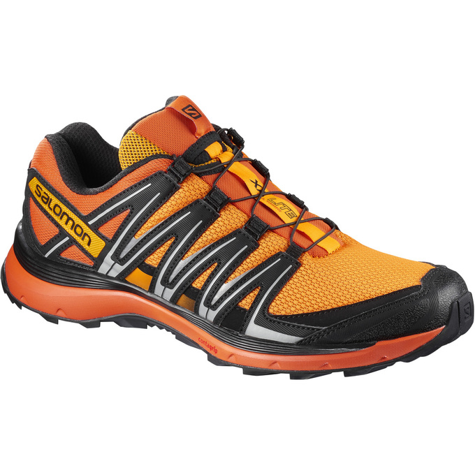 Men\'s Salomon XA LITE Trail Running Shoes Orange | RXAJCE-035