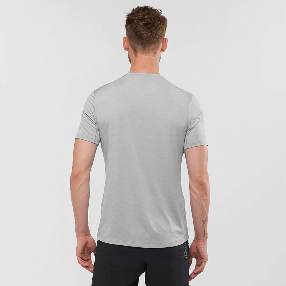 Men's Salomon XA M T Shirts Grey | SIJOGE-562