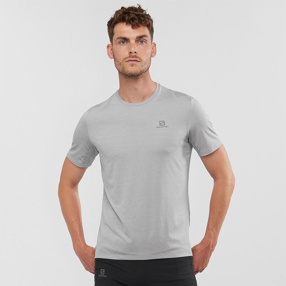 Men's Salomon XA M T Shirts Grey | SIJOGE-562