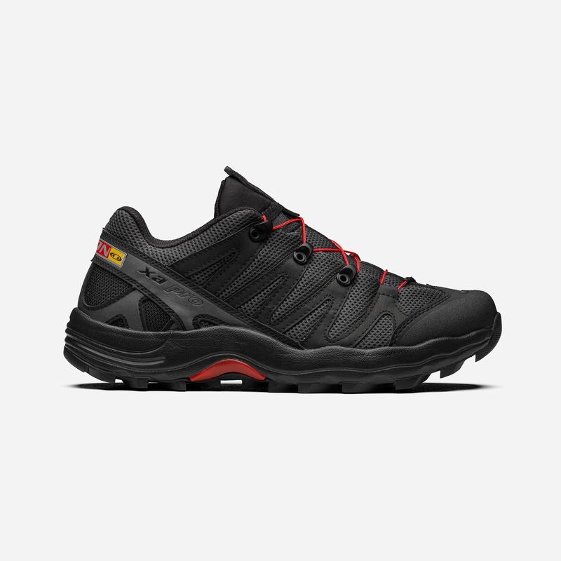 Men\'s Salomon XA PRO 1 Trail Running Shoes Black / Red | QHACTF-472
