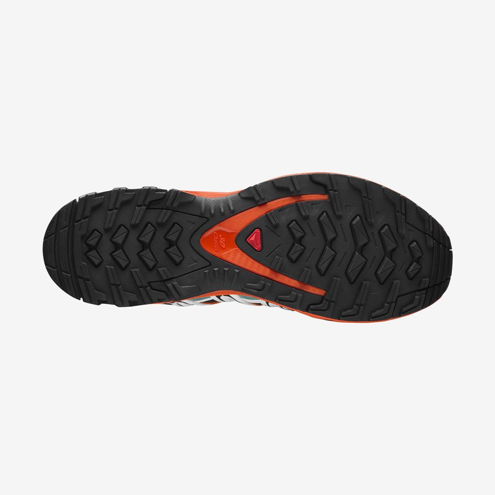 Men's Salomon XA PRO 3D Sneakers Black / Red Orange | SGFQMK-462