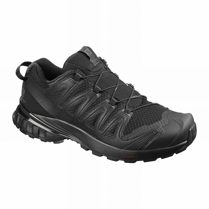 Men\'s Salomon XA PRO 3D V8 Hiking Shoes Black | LYDJAS-709
