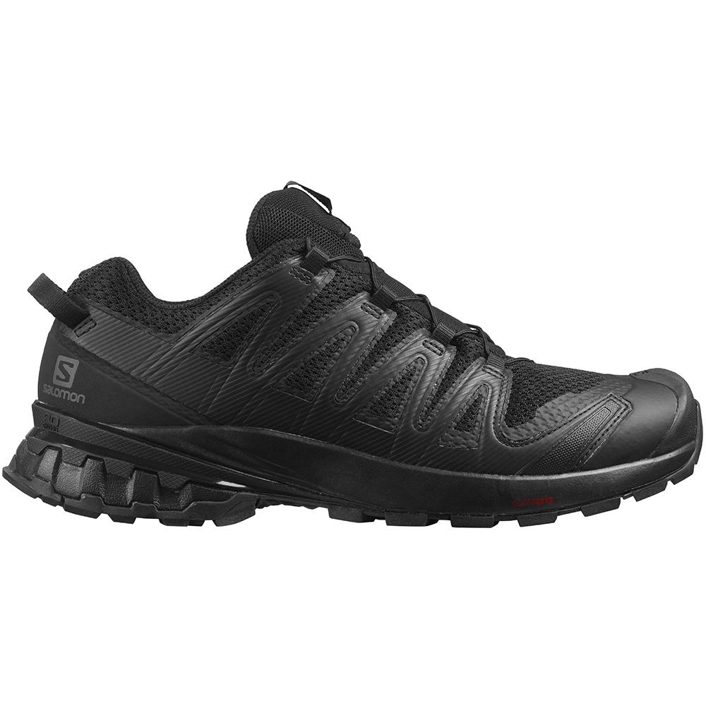 Men\'s Salomon XA PRO 3D V8 Trail Running Shoes Black | CGNFEW-698