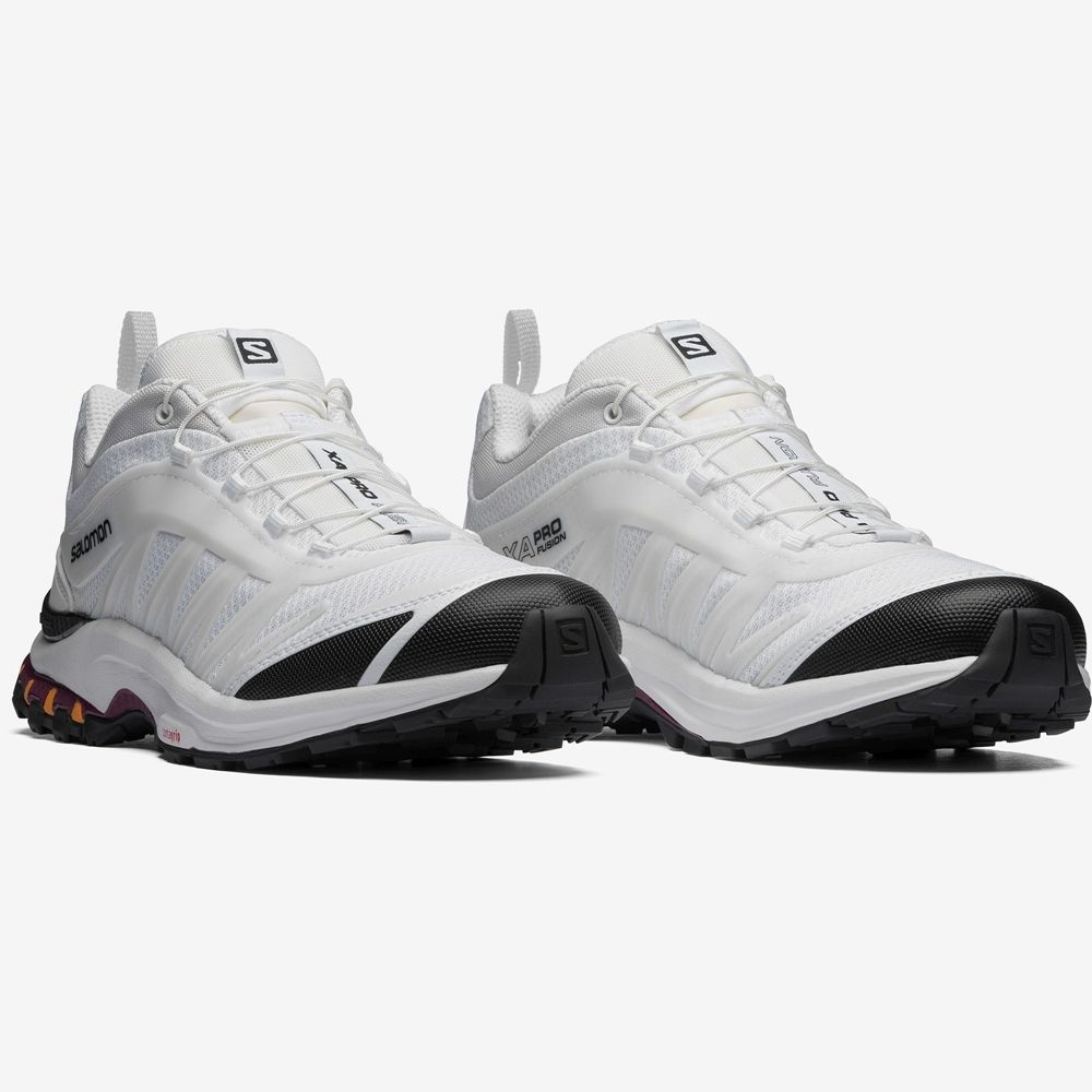 Men's Salomon XA-PRO FUSION ADVANCED Sneakers White / Black | OPBZYX-738