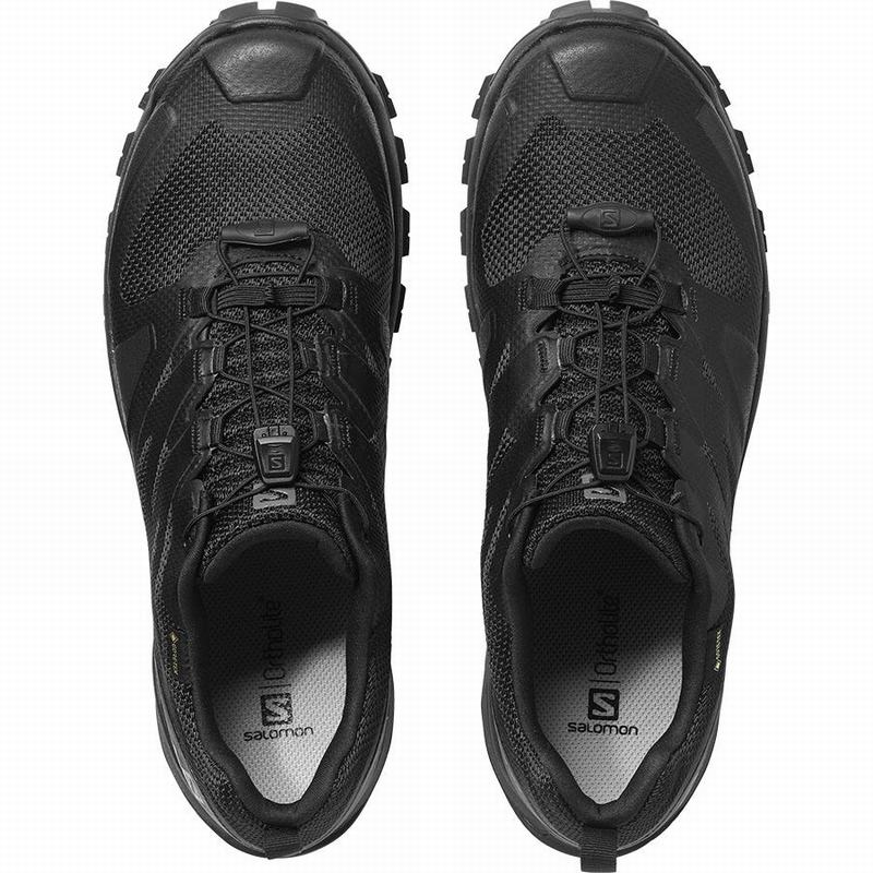 Men's Salomon XA ROGG GTX Hiking Shoes Black | WBRKJZ-460