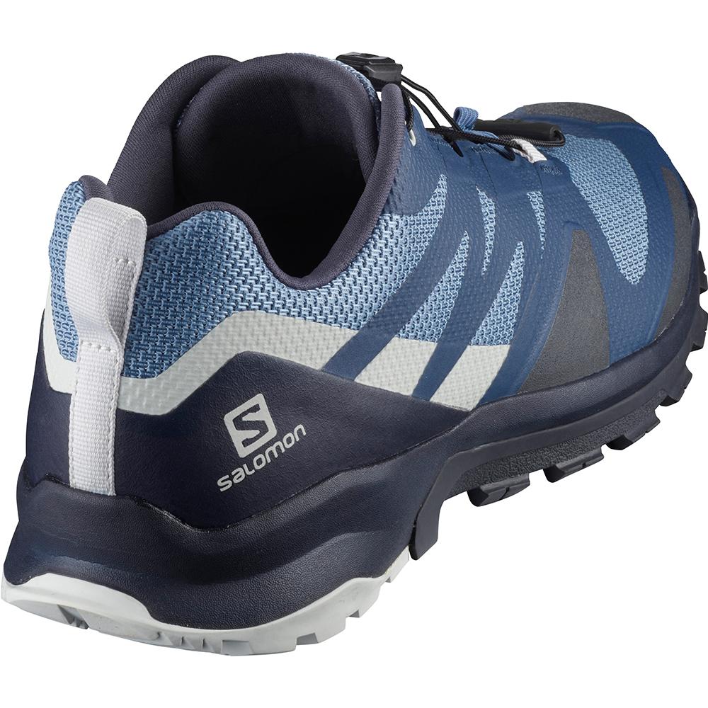 Men's Salomon XA ROGG Trail Running Shoes Blue | DCHFPU-703