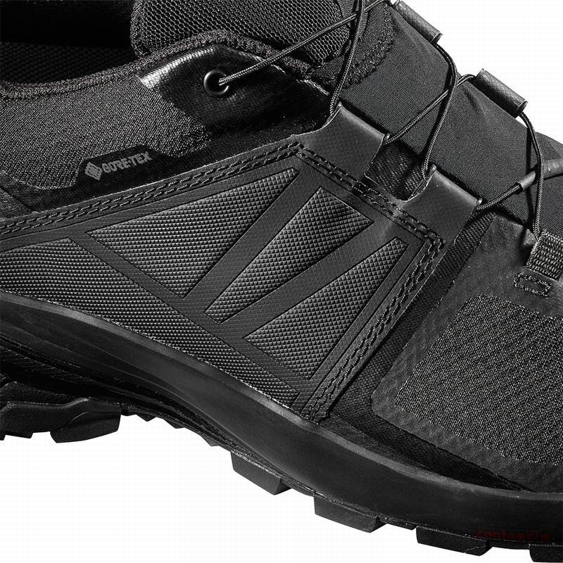 Men's Salomon XA WILD GORE-TEX Trail Running Shoes Black | LZVNTE-194