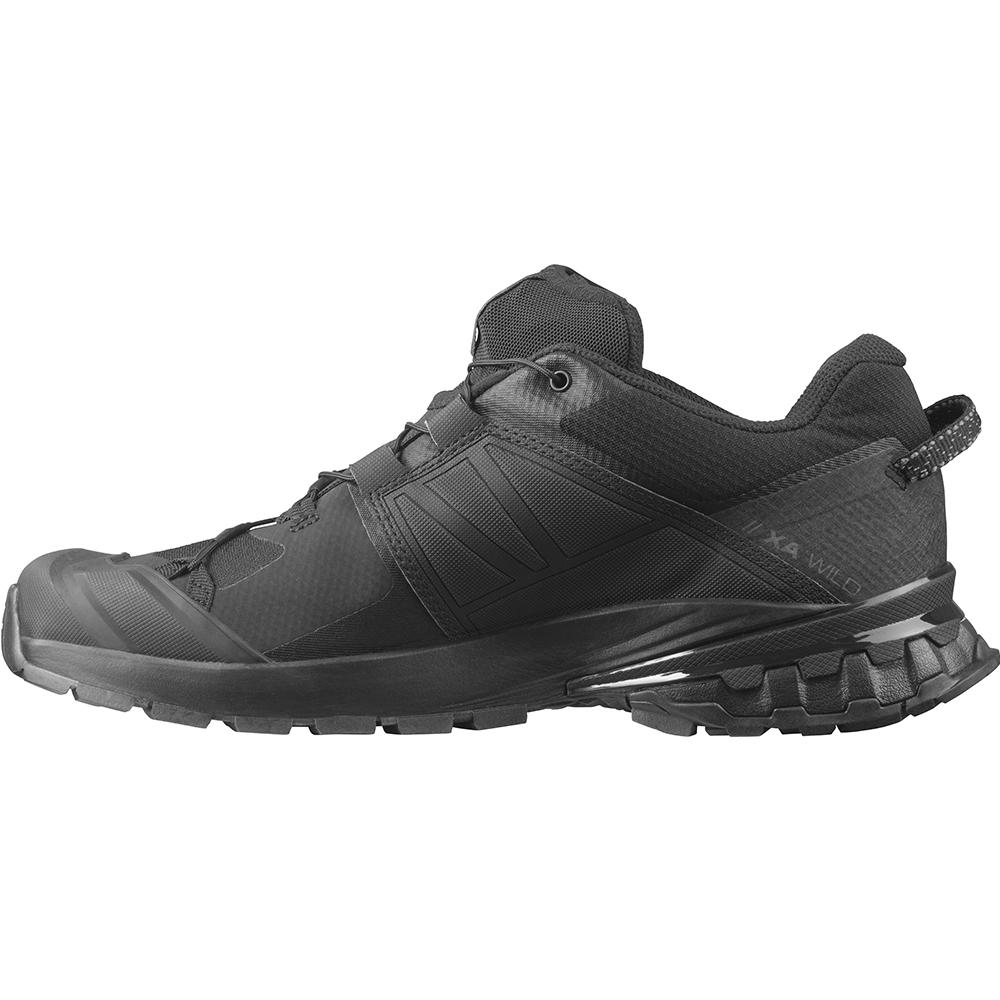 Men's Salomon XA WILD Trail Running Shoes Black | BNYLGC-249