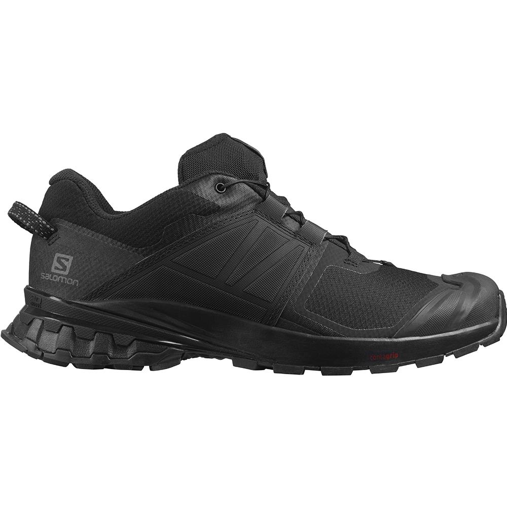 Men\'s Salomon XA WILD Trail Running Shoes Black | BNYLGC-249