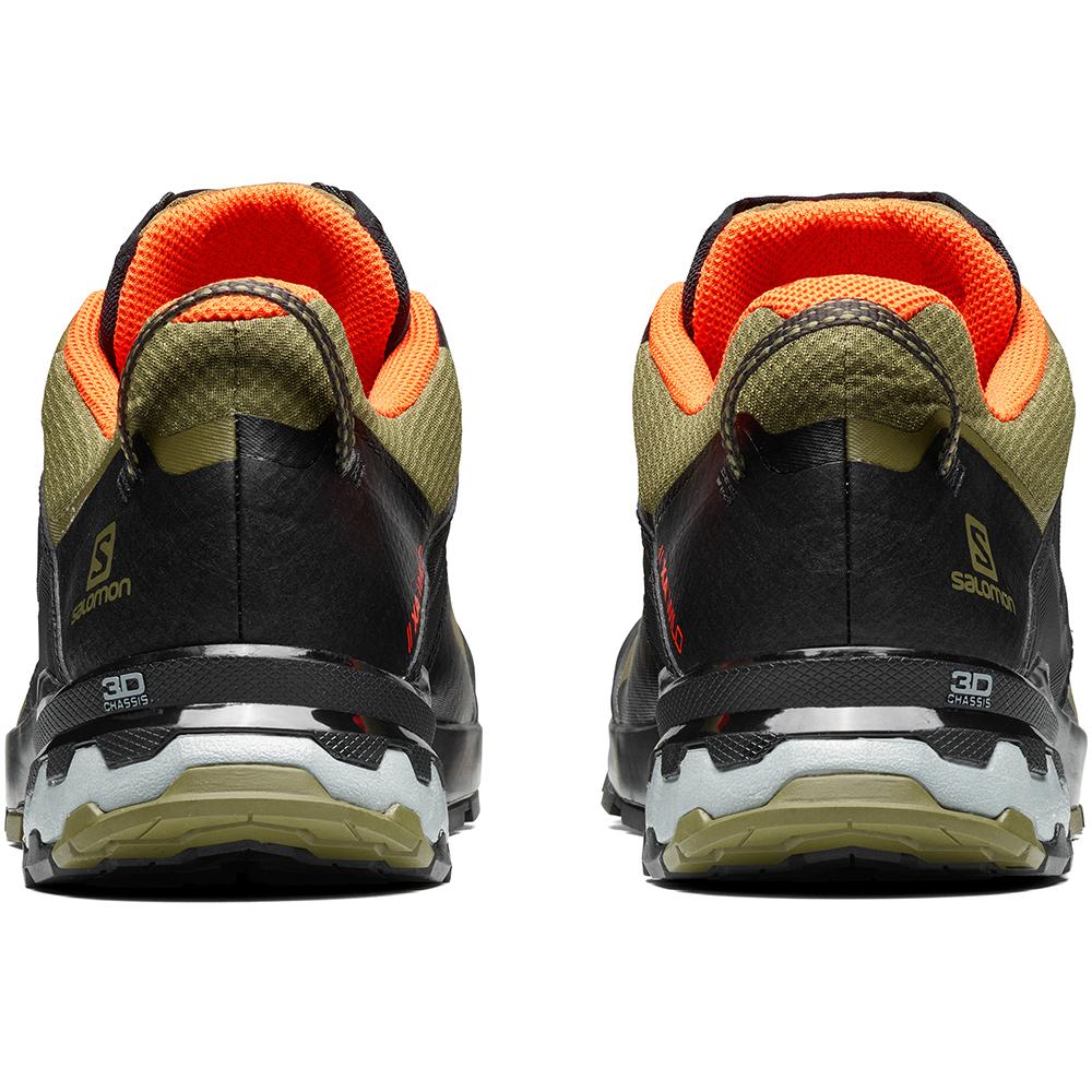 Men's Salomon XA WILD Trail Running Shoes Olive | OTGLVY-146