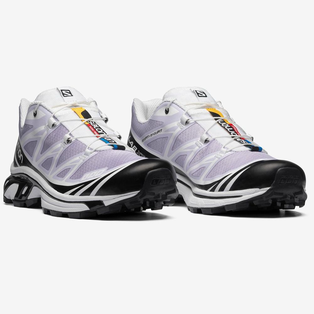 Men's Salomon XT-6 Sneakers Purple | XJGWPU-541