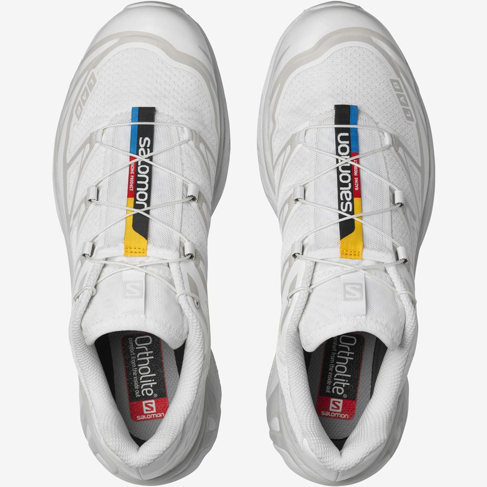 Men's Salomon XT-6 Sneakers White | IUJKAQ-072