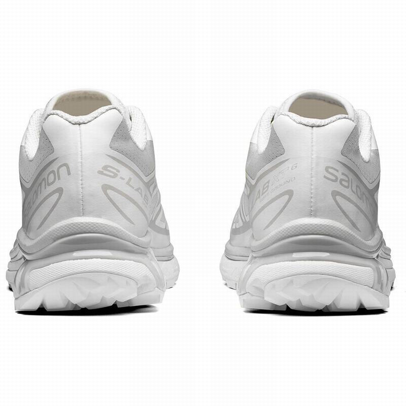 Men's Salomon XT-6 Trail Running Shoes White | YEFDLM-026