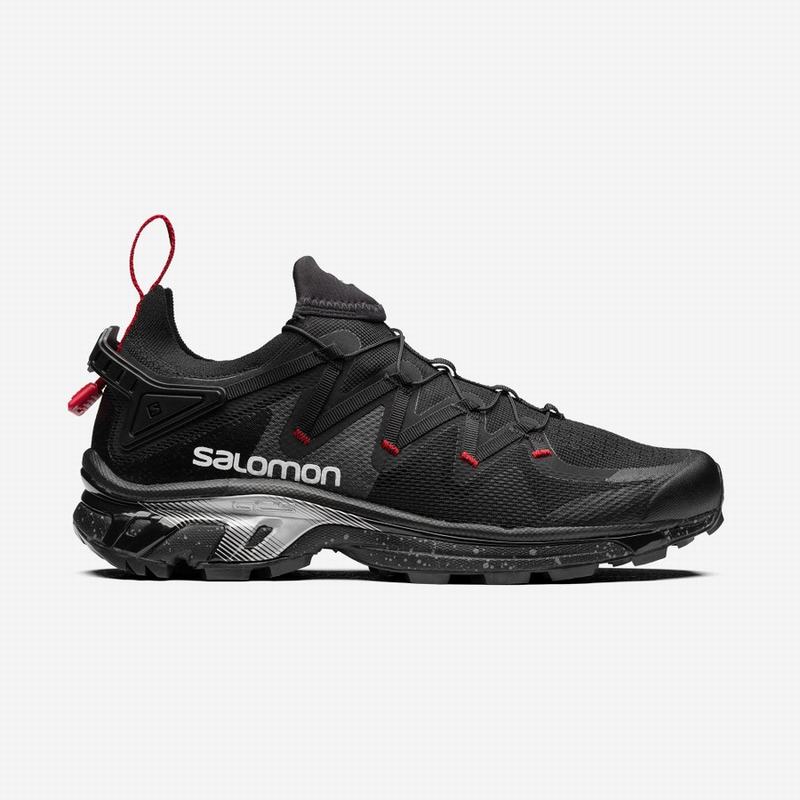 Men\'s Salomon XT-RUSH Trail Running Shoes Black | HKTVRS-374