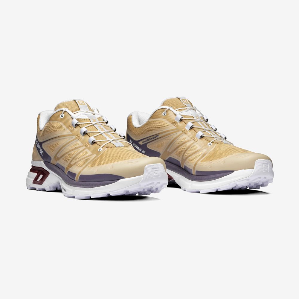 Men's Salomon XT-WINGS 2 Sneakers Khaki | ZSKIMX-940