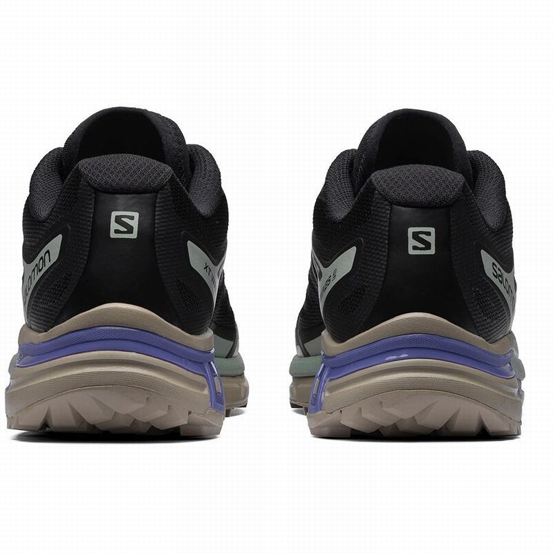 Men's Salomon XT-WINGS 2 Trail Running Shoes Black / Light Turquoise | NFXJRC-924