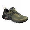 Men's Salomon X RAISE GORE-TEX Hiking Shoes Black | VQGLAK-793