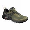 Men's Salomon X RAISE GORE-TEX Hiking Shoes Navy / Navy | ZOTKMF-621