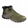 Men's Salomon X RAISE GORE-TEX Hiking Shoes Navy / Navy | ZOTKMF-621