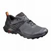 Men's Salomon X RAISE Hiking Shoes Black / Purple | JASUYI-824