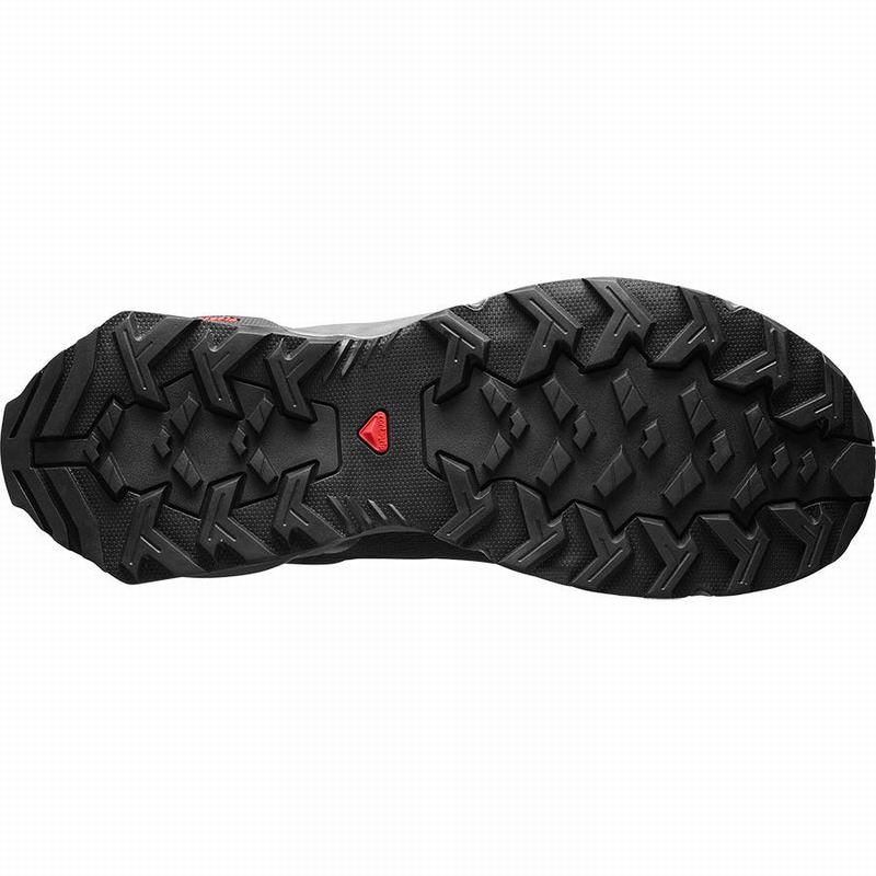 Men's Salomon X REVEAL GORE-TEX Hiking Shoes Black | BVIWAN-508
