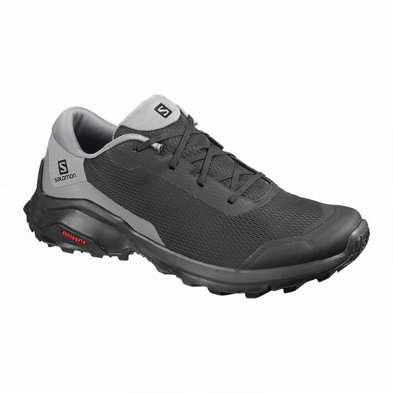 Men\'s Salomon X REVEAL Hiking Shoes Black | HQCGWU-516
