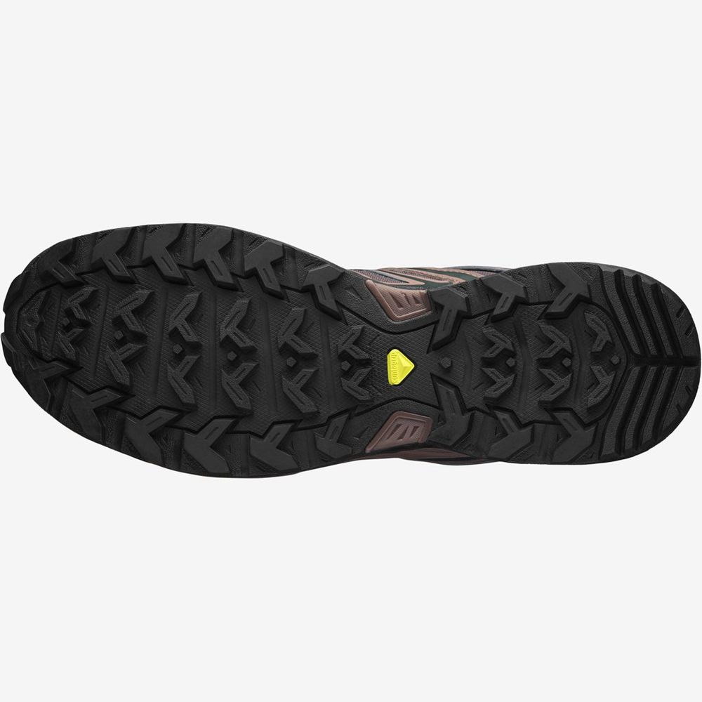 Men's Salomon X ULTRA 3 GTX FOR BETTER Hiking Shoes Orchid | ANSBWU-967