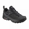 Men's Salomon X ULTRA 3 LEATHER GORE-TEX Hiking Shoes Black | NUEFMG-768