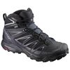 Men's Salomon X ULTRA 3 MID GTX Hiking Shoes Blue / Black | HSLKUI-605