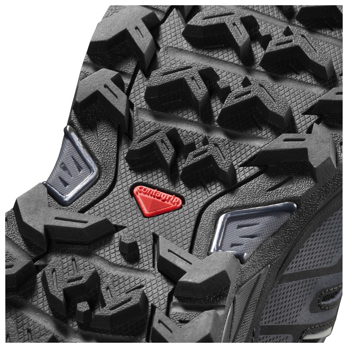 Men's Salomon X ULTRA 3 MID GTX Hiking Shoes Olive / Black | PCESLF-810