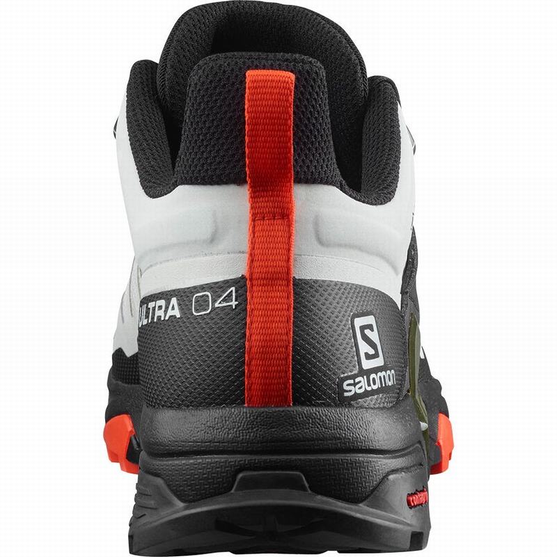 Men's Salomon X ULTRA 4 GORE-TEX Hiking Shoes Grey / Black | AJGVBD-978