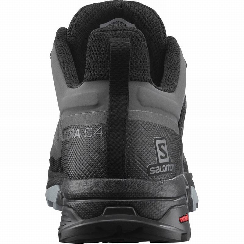 Men's Salomon X ULTRA 4 GORE-TEX Hiking Shoes Black | EUQNKF-256