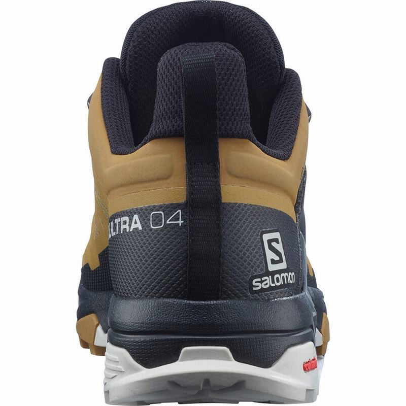 Men's Salomon X ULTRA 4 GORE-TEX Hiking Shoes Black | SPNDOT-072